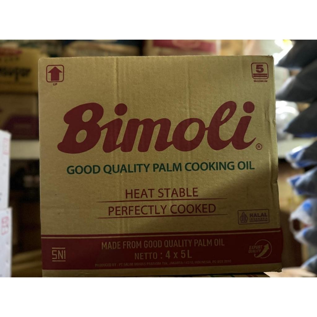 Bimoli 5 liter Classic @ 4 derigen / 1 dus