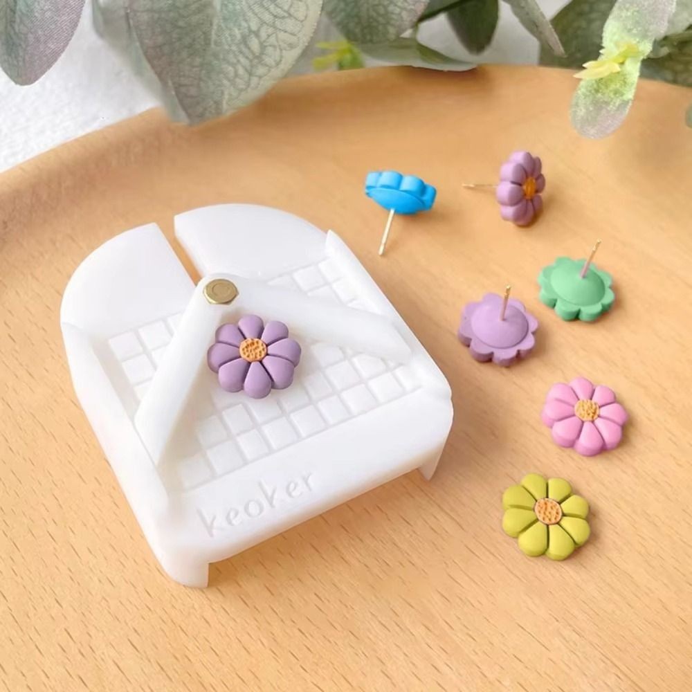 

Jewelry Making Clay Earring Tools Position Earrings V-shape Jewelry Sculpting Tools Non-stick Homemade Craft