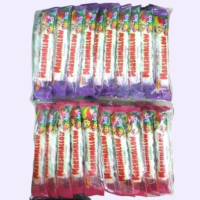 

[warna random] Marshmallow Youka kepang isi 20 bks | Marshmellow permen kapas