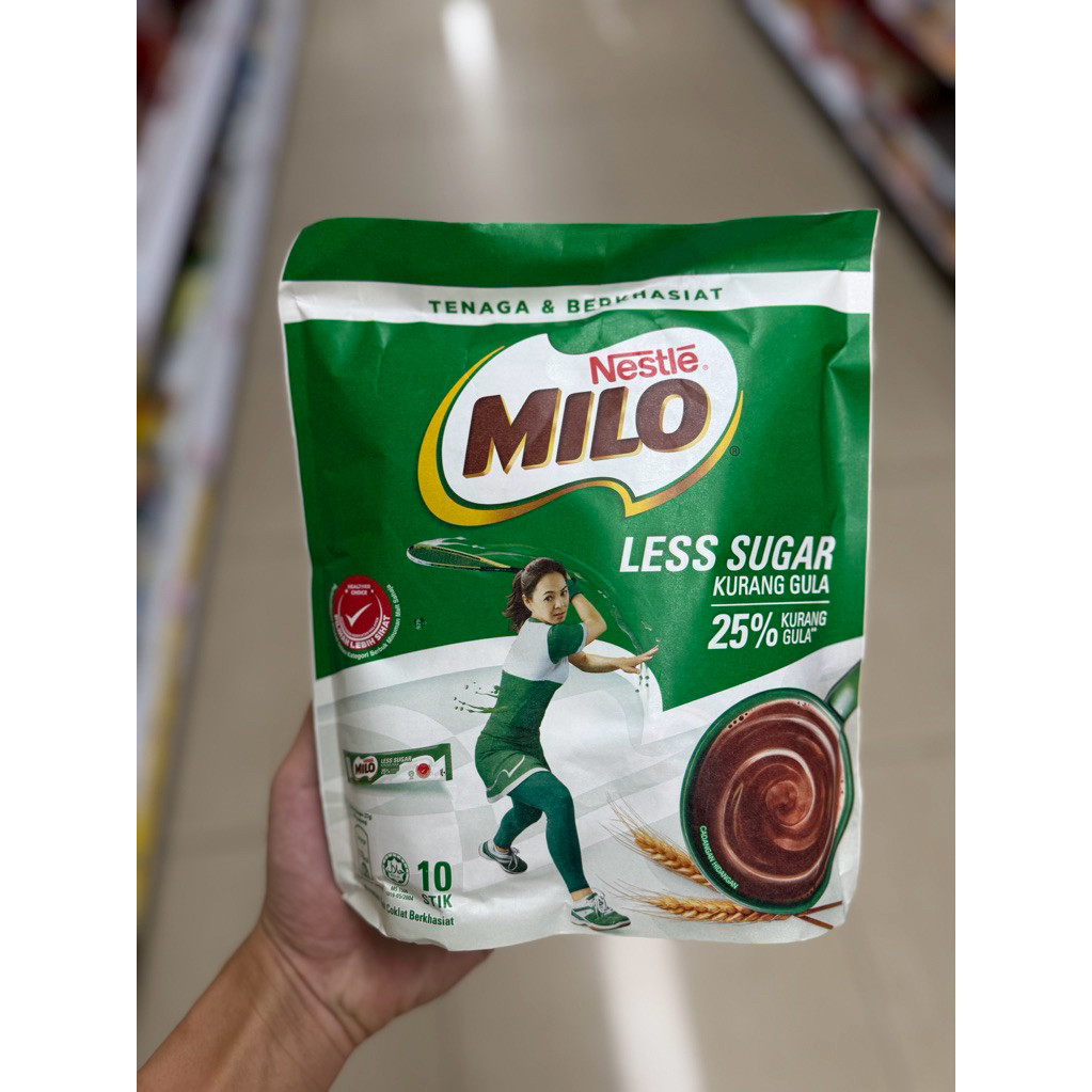 

milo less sugar isi 10’s x 27g