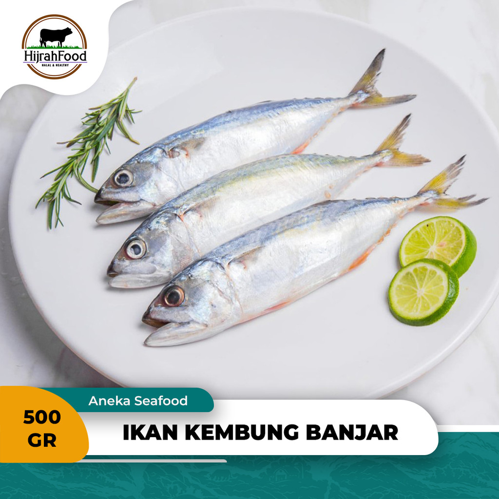 

Ikan Kembung Banjar - Indian Mackerel Fish Frozen ± 500 gr