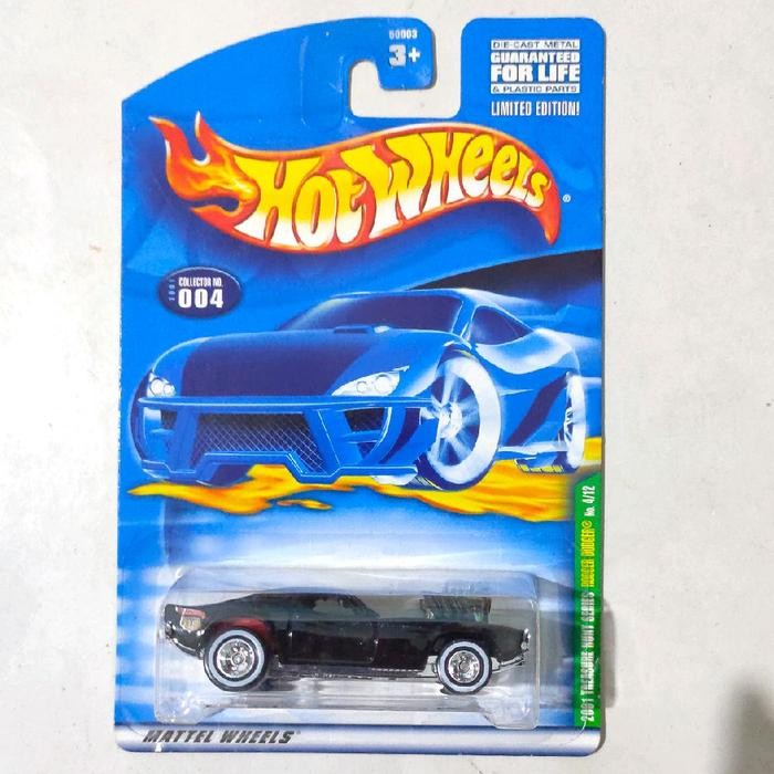 NEW.... Hotwheels Hot Wheels Rodger Dodger hitam 2001 Super Treasure Hunt Series rare RAYS88.