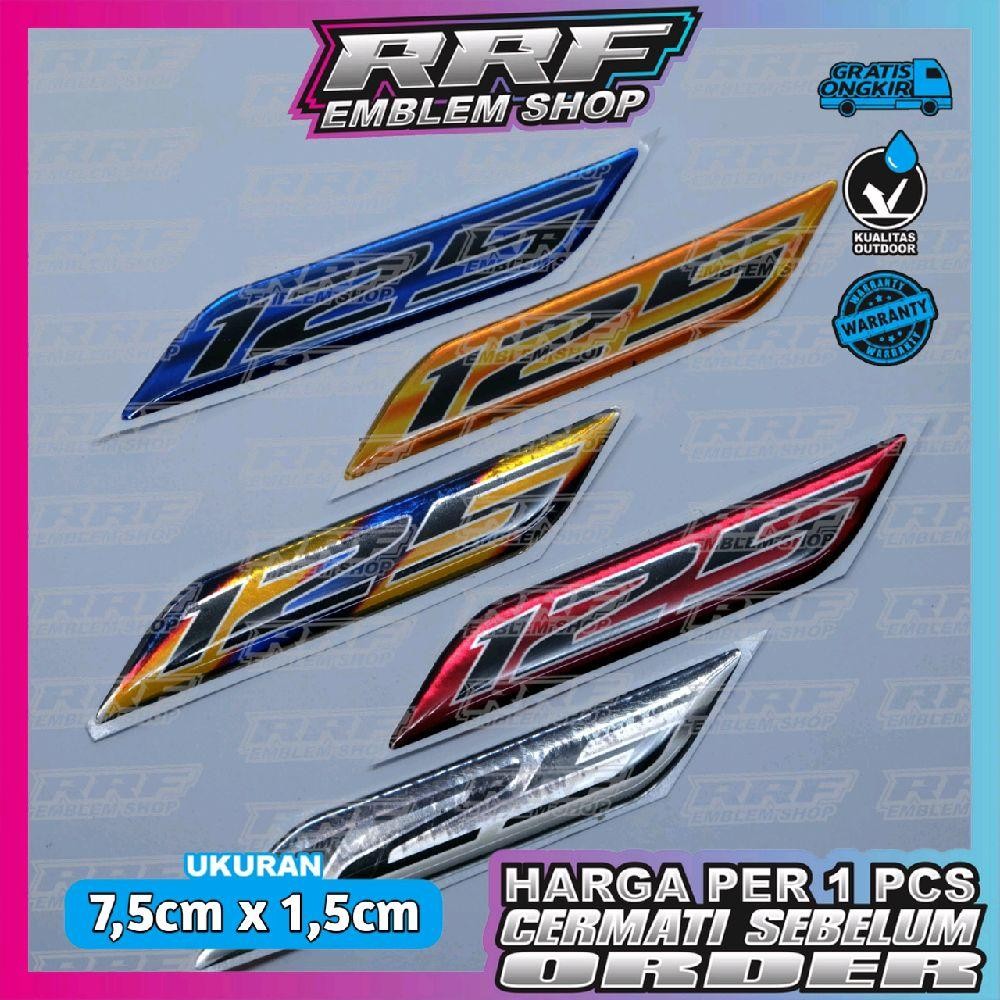 emblem timbul 125cc VARIO