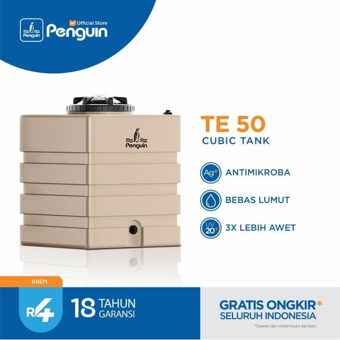Tangki Air Kotak Penguin 500 Liter – Krem