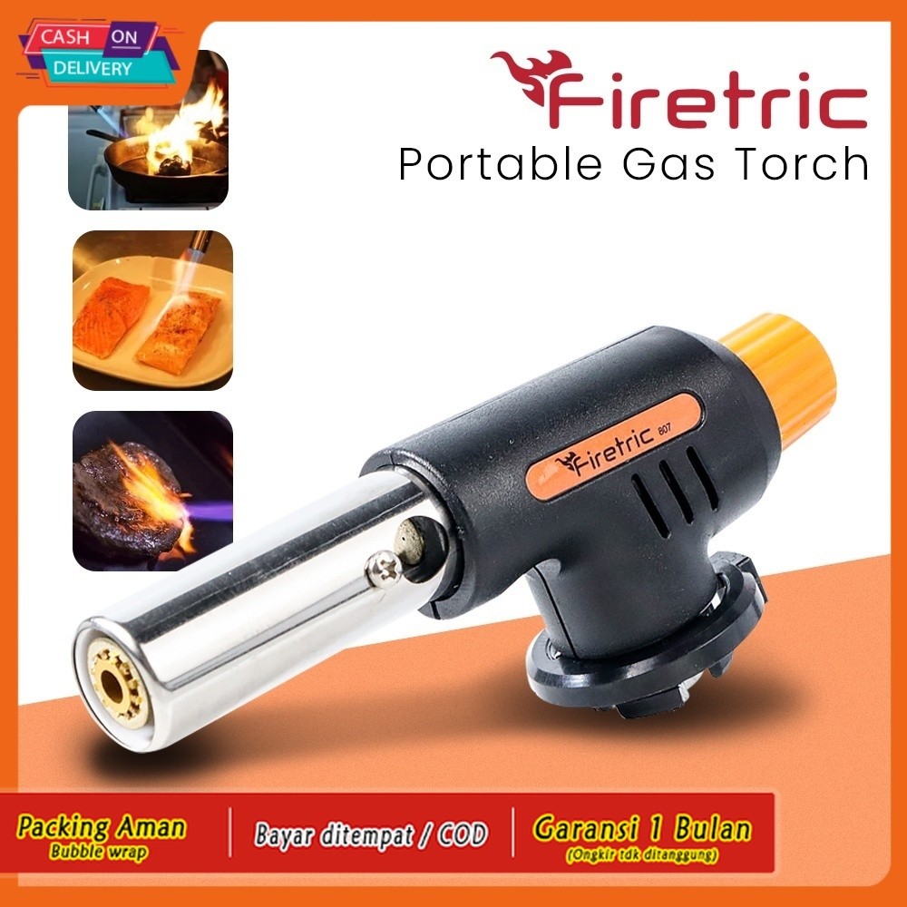 Portable Gas Torch Kepala Gas Torch kaleng tabung Portable Flame Torch Kepala Gas Torch BBQ Bakaran