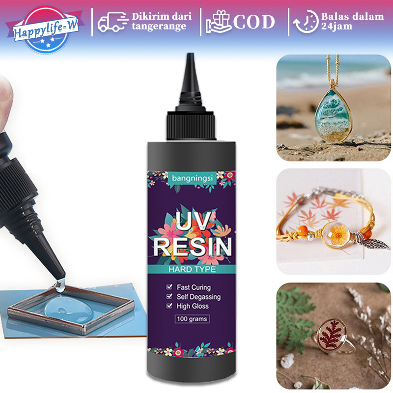 

Resin UV Hard 100g Lem Resin UV Untuk Craft DIY