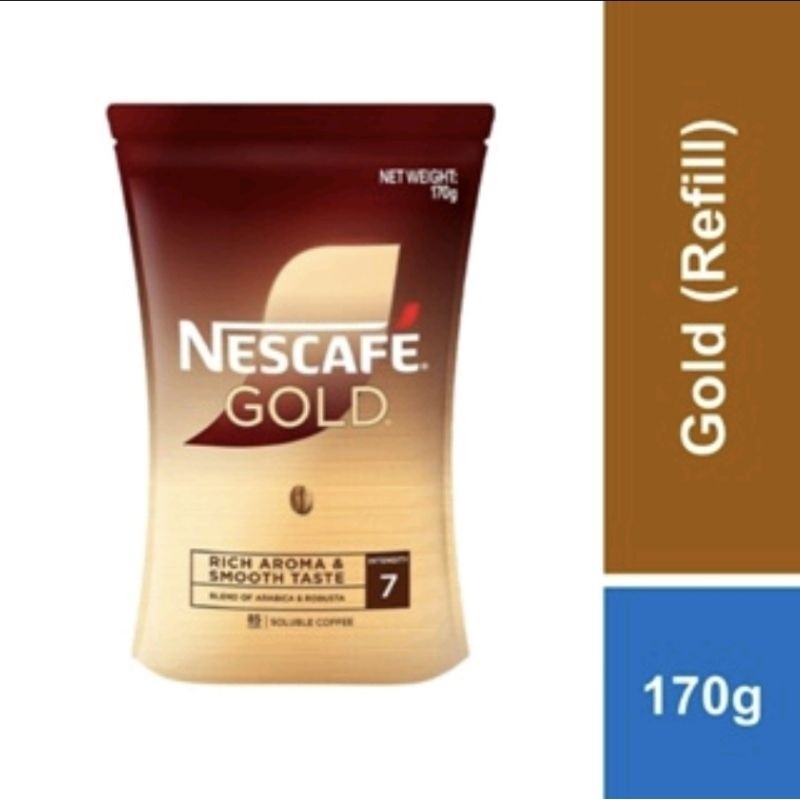 

NESCAFE GOLD REFILL 170Gram Rich Aroma & Smooth Taste