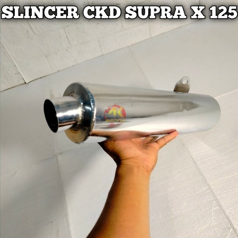 Selencer/Tabung Knalpot CKD SUPRA X 125 Knalpot Supra X125 Suara Standar ORI Knalpot Supra x125