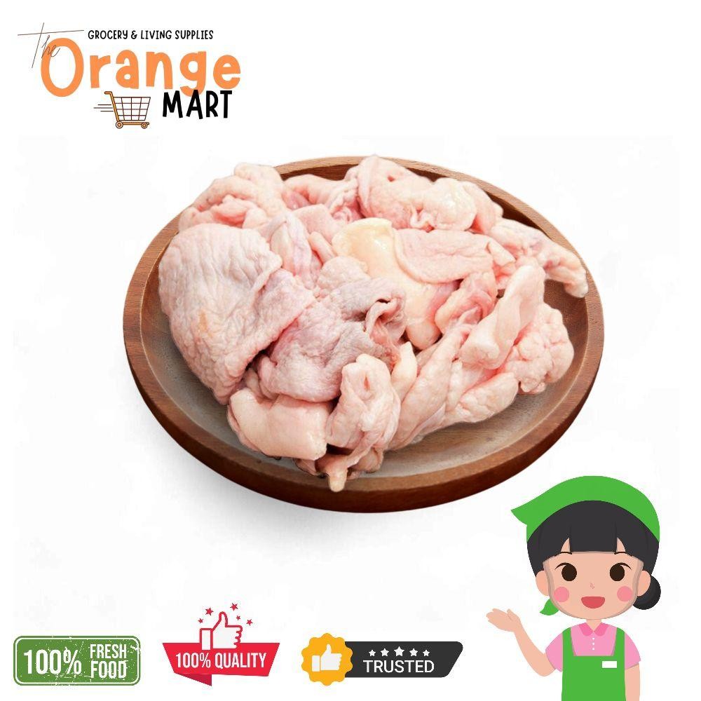 

Kulit Ayam Segar 500gr / Kulit Ayam Mentah Bersih Segar / Chicken Skin Frozen