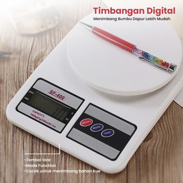 Timbangan Kue Digital SF 400 Timbangan Dapur Timbangan Digital SF-400