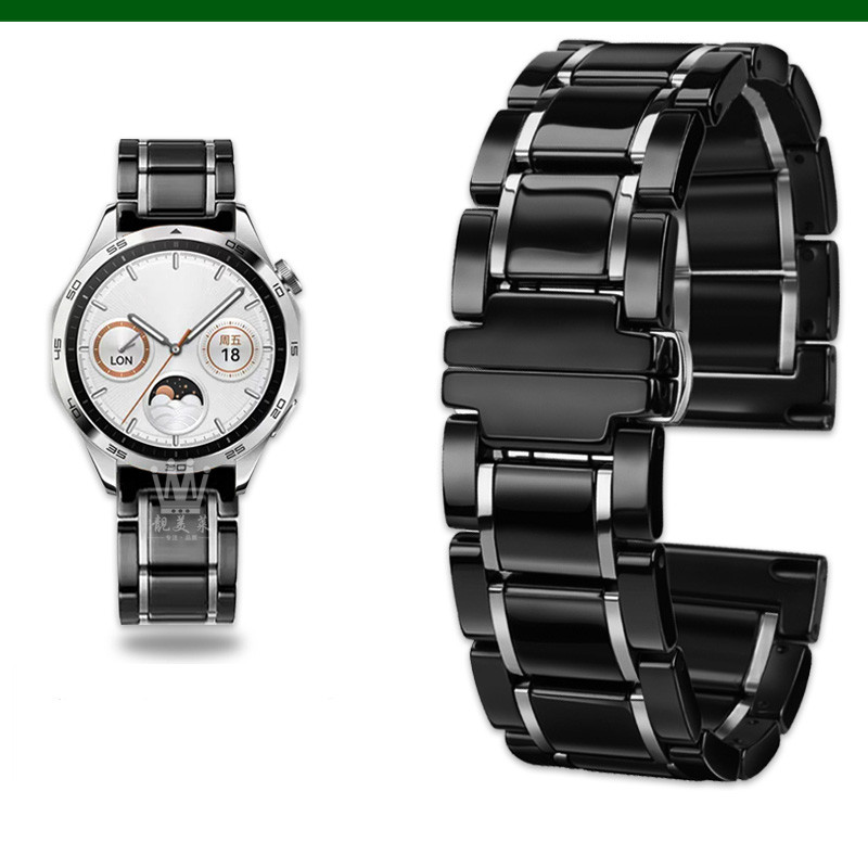 Ceramic strap for Huawei GT5 GT4 46mm WATCH 4 Pro Ultimate Smart Watch 22mm Band for Amazfit T-REX 3