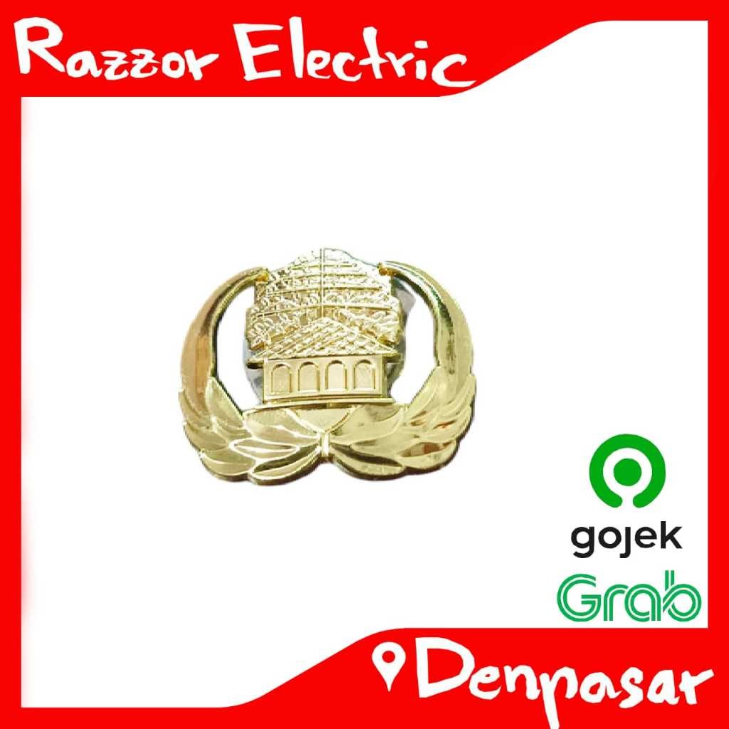 Pin Badge Bros Magnet KORPRI Emas Kuningan