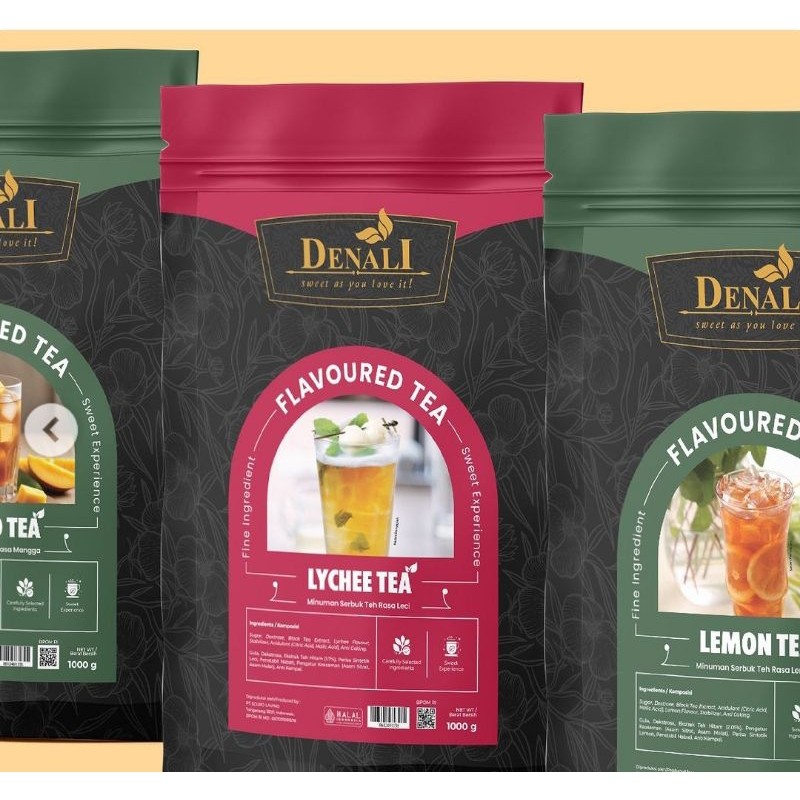 

Powder Lychee tea Denali