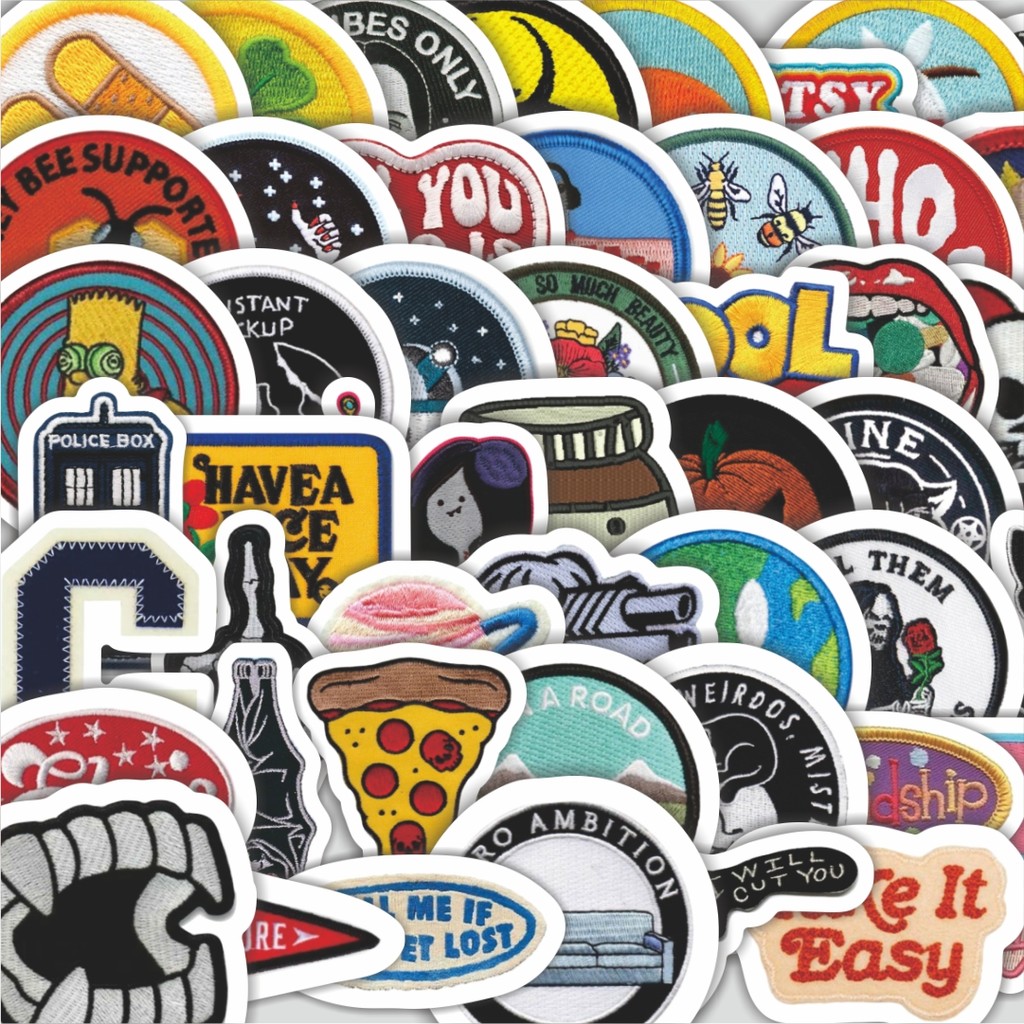 

Stiker Cutting Pack Stiker Patch V4 Isi 100Pcs Series Aesthetic Lucu Keren Untuk Koper Bahan Vynil