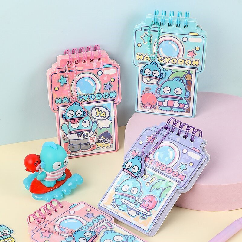

12pcs/lot Sanrio Hangyodon Memo Pad Sticky Note Cute Notebook Stationery Label Notepad Post Office School Supplies