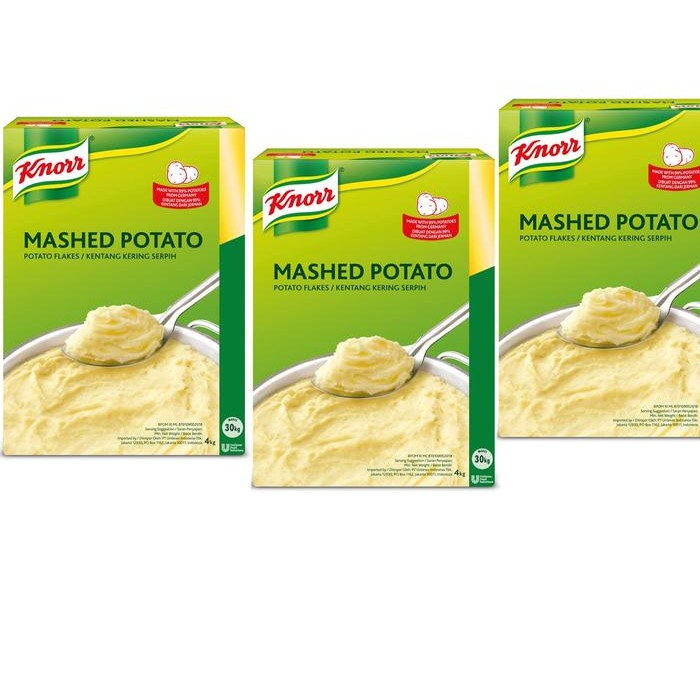 

Hot Produk Mashed Potato / Potato Flakes / Kentang Kering 2Kg Terbaik dan Terlaris