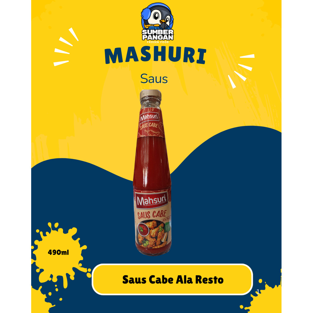 

Mahsuri Saus Cabe Ala Resto 490ml