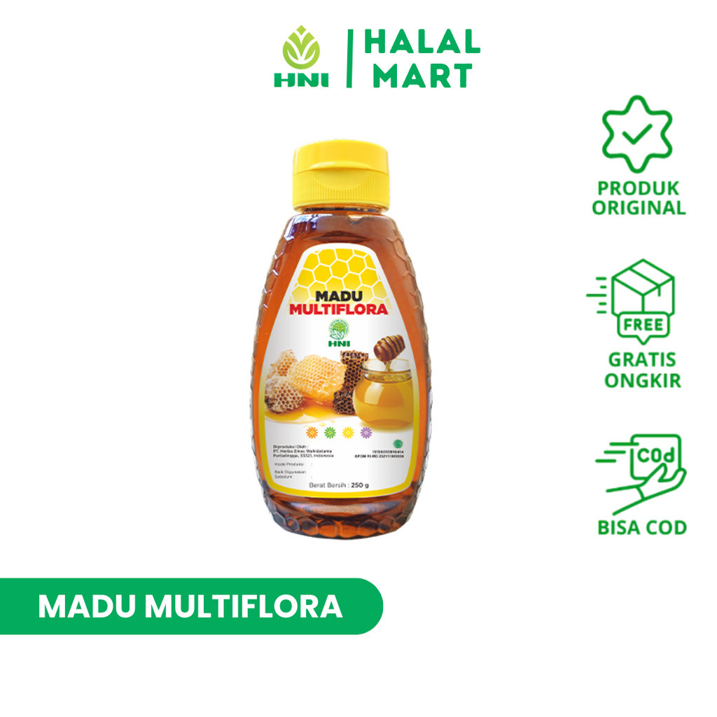 

MADU ASLI MULTIFLORA - madu | Bisa Bayar COD - HNI HPAI BPOM