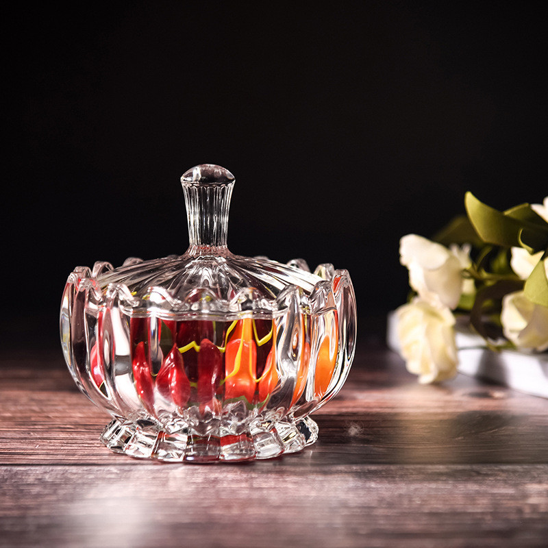 CARAT SET TOPLES KACA DIAMOND/Toples Kaca Crystal Lebaran Souvenir Snack Jar