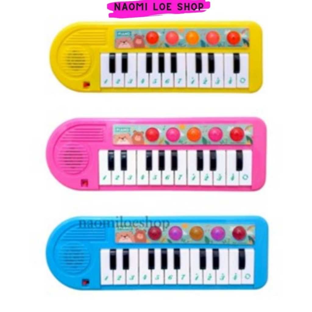 Piano 3 warna mainan anak Mainan Piano Mini Piano Kecil