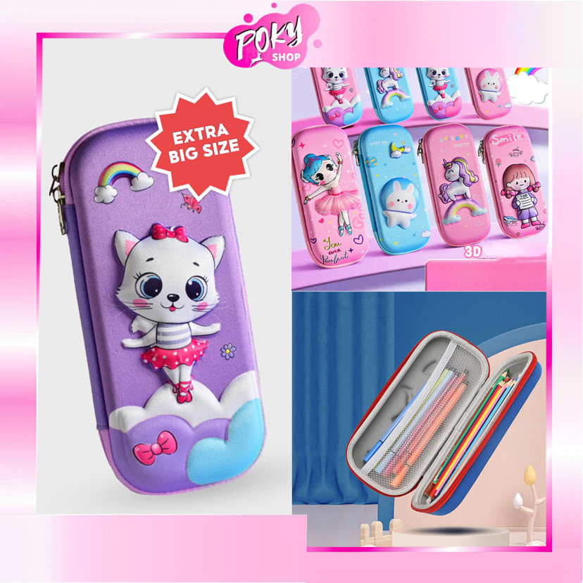 

POKY - S5626 Kotak Alat Tulis / Tempat Pensil Anak Gambar 3D Bahan EVA Anti Air / Kotak Pensil / Tempat Pensil 3D Model Terbaru