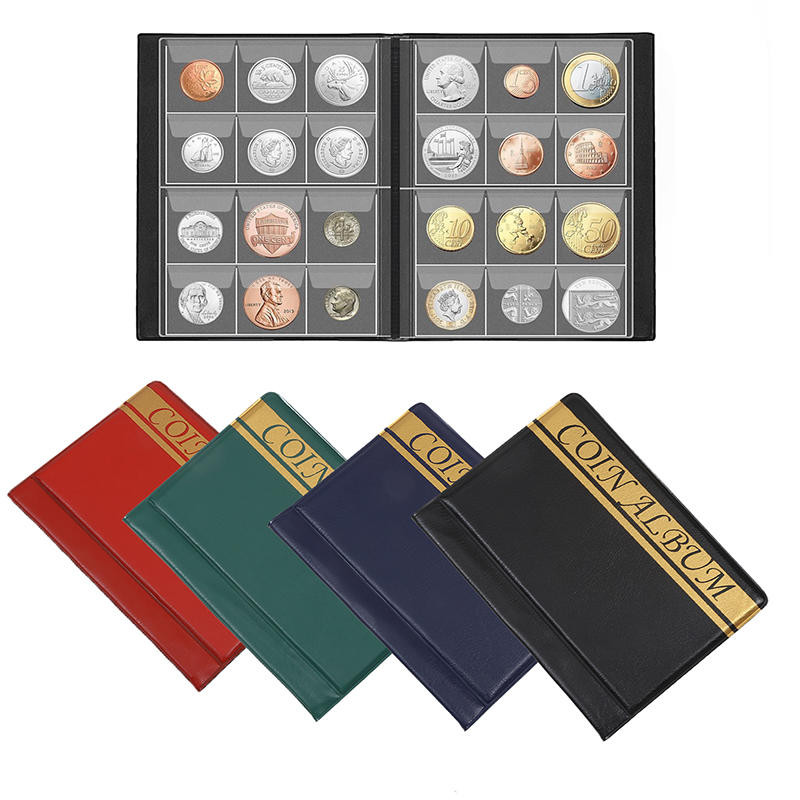 

120 Grid PVC Coin Collection Book For Multi-Kinetic Coins Storage Album Collector Gift Home Decor Craft