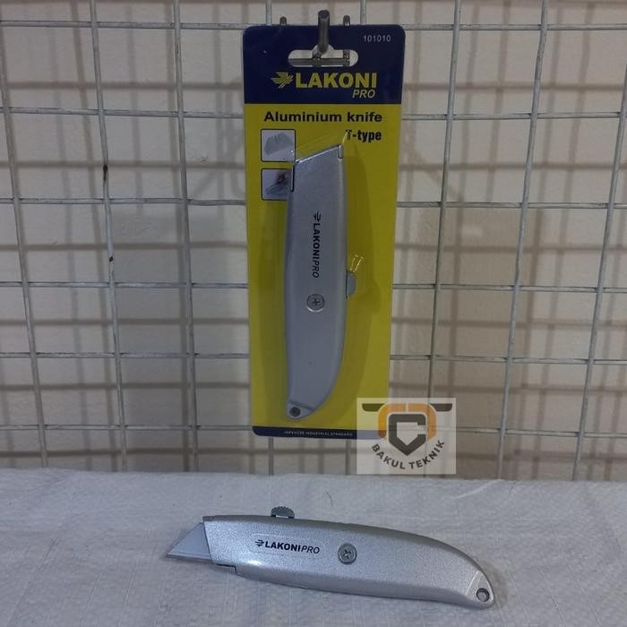 

Lakoni Pro 101010 Pisau Cutter Tipe T Jetjo Tools Aluminium Knife T Type