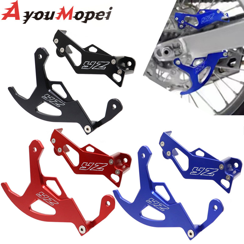 Motorcycle YZ LOGO   C Rear Brake Caliper Guard Cover Protector For YAMAHA YZ250 YZ250X YZ250F YZ250
