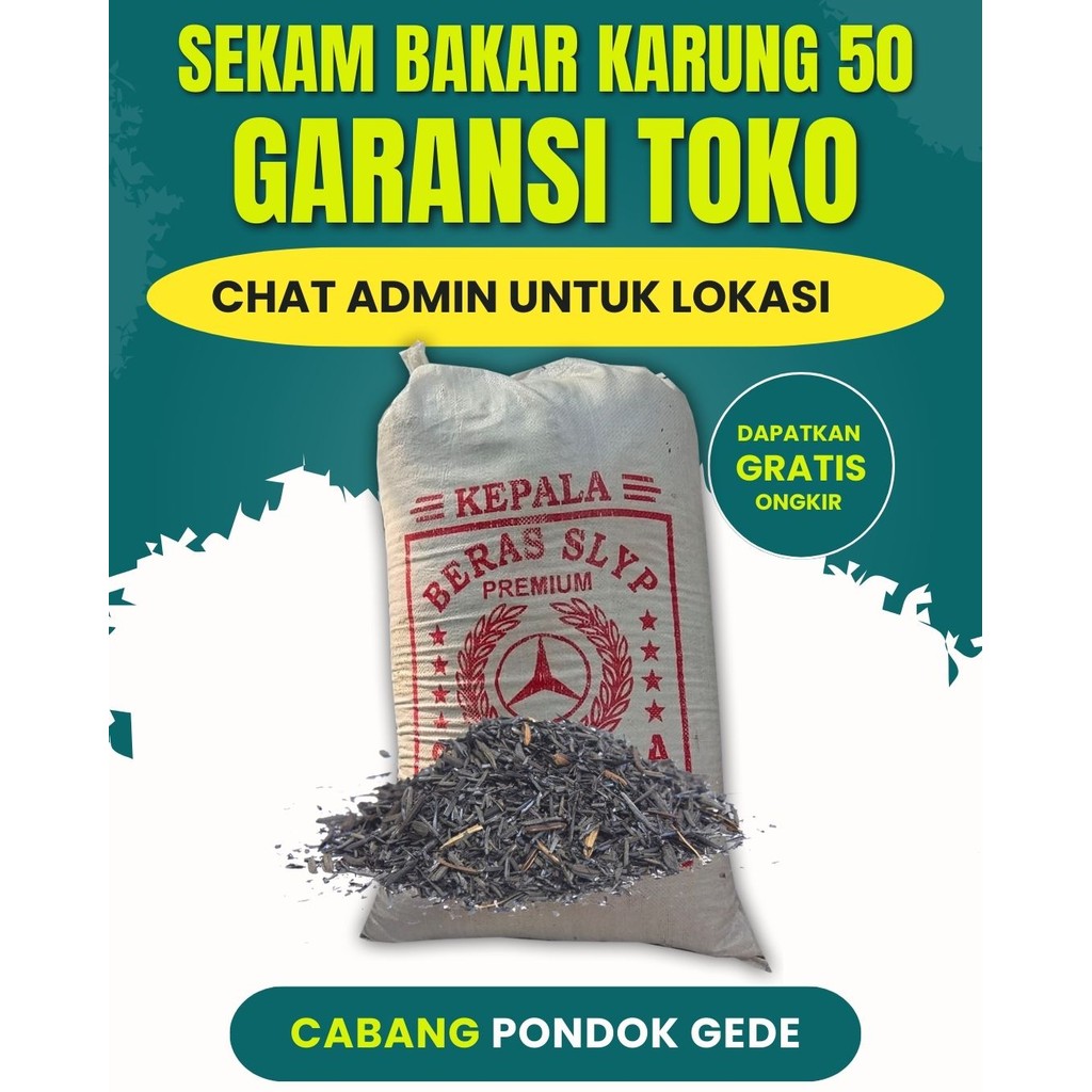Sekam Bakar (Karung) Grosir