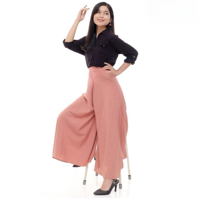 CELANA KULOT PAYUNG CERUTY Tebal Celana Kulot Payung Kulot Payung Wanita