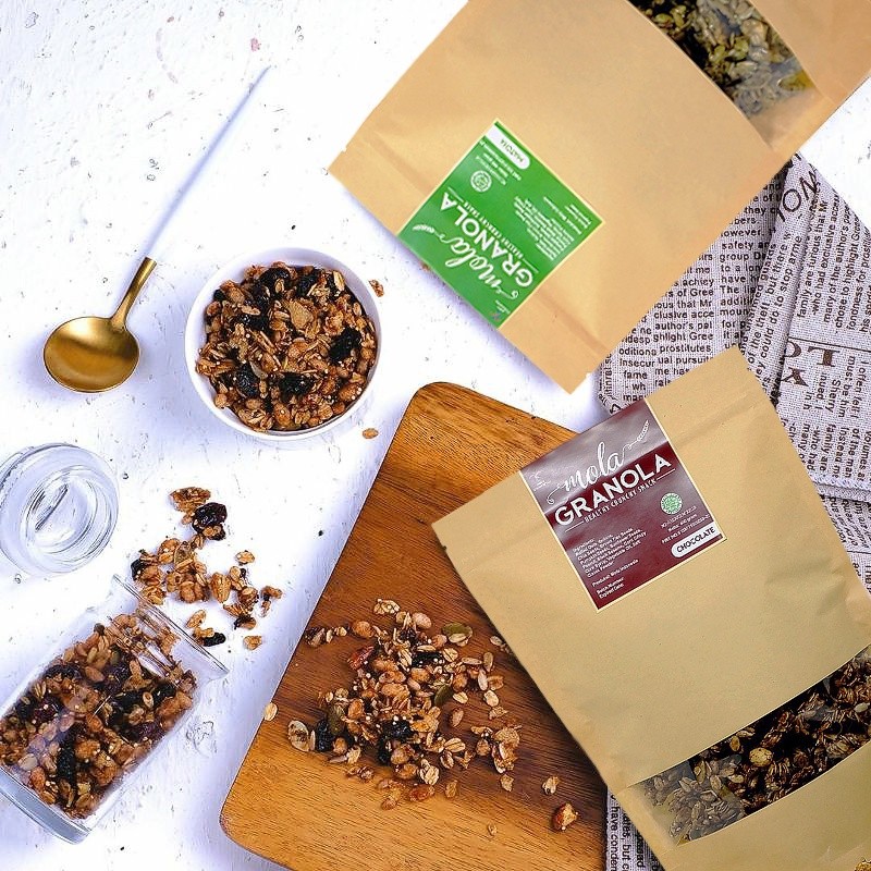 

Cemilan Sehat Mola Granola 400 Gram