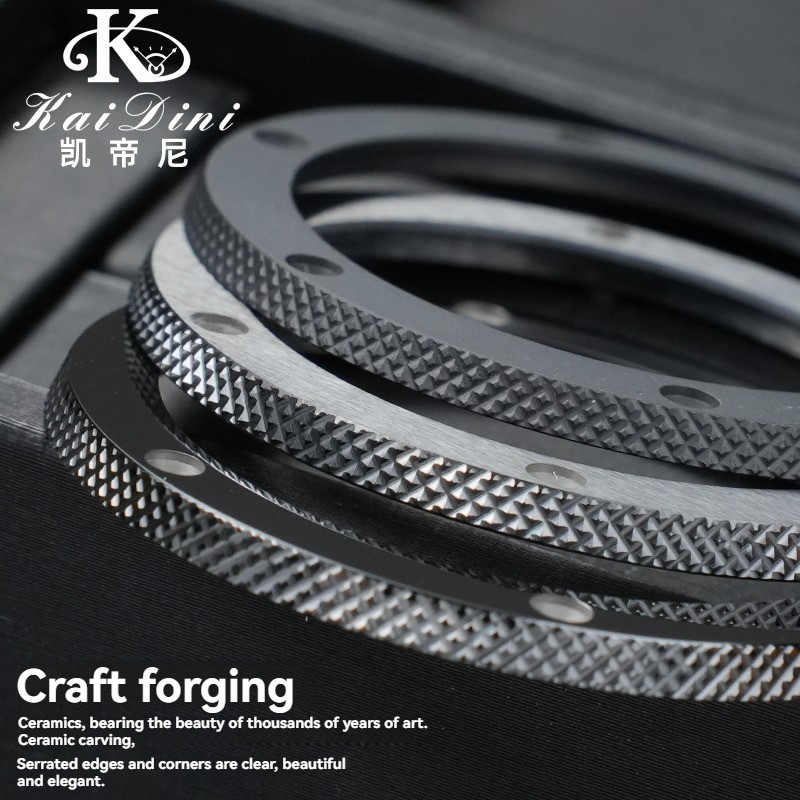 For HUBLOT ceramic wat   bezels inserts for BIG BANG 44mm automatic wat   bezel loop replacement par