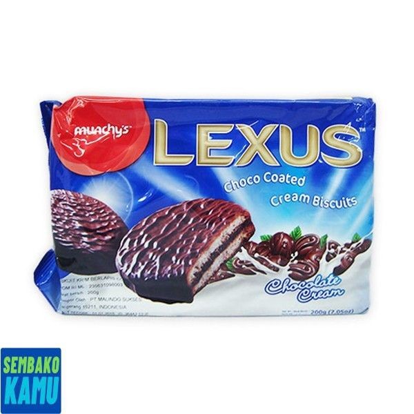 

Lexus Chocolate Cream Biscuit 200 gr - Biskuit