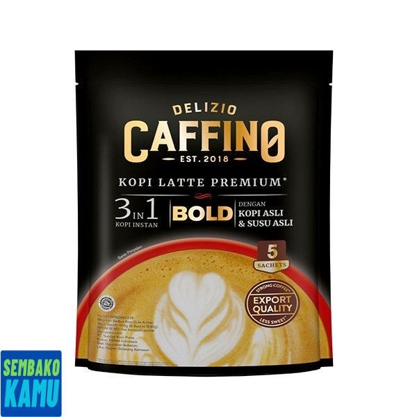 

Caffino 3 In 1 Instant Bold 5 pcs x 30 gr - Kopi