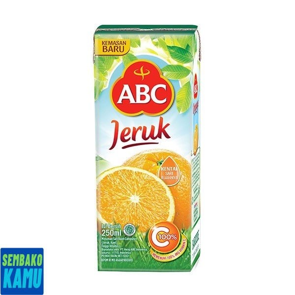 

ABC Juice Orange 250 ml - Jus