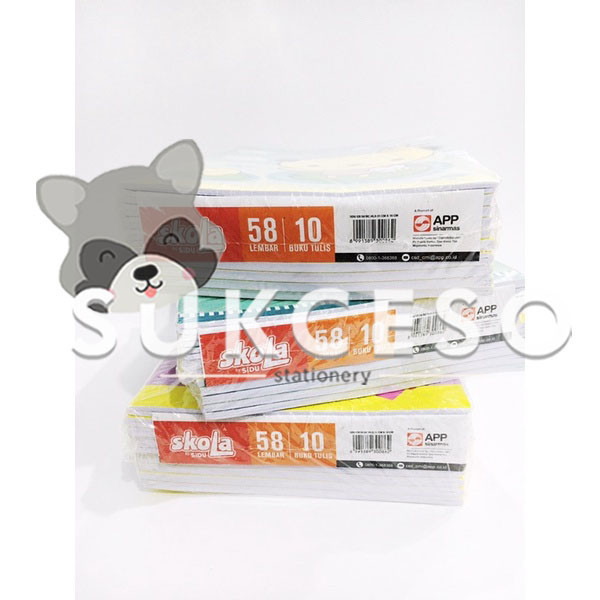 

SKOLA Buku Tulis 58 Lembar Bergaris DIJUAL PAK