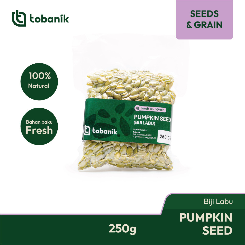

Pumpkin Seed / Biji Labu Tobanik 250 Gram