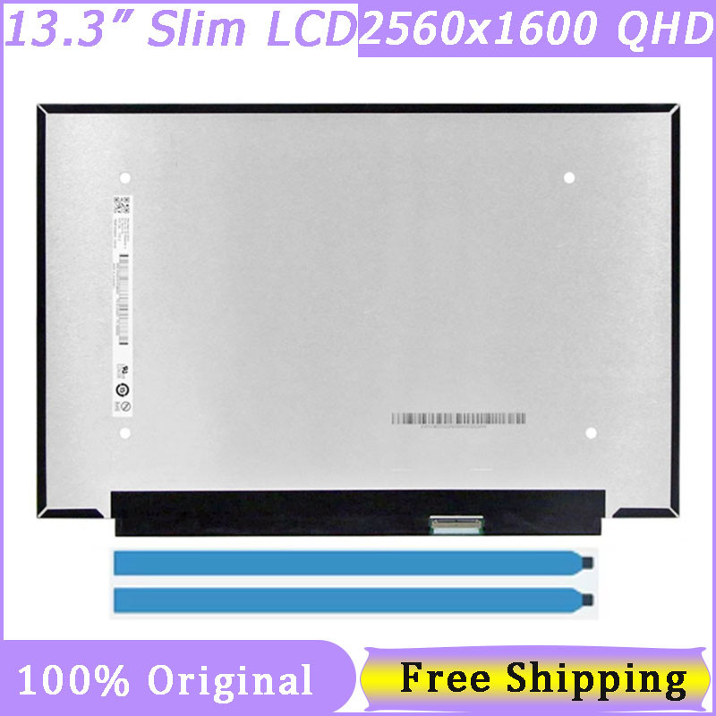 13.3" Slim 40 Pin Laptop Screen For Lenovo Yoga Slim 7 Carbon 13ITL5 ThinkBook 13s G2 G3 B133QAN02.0
