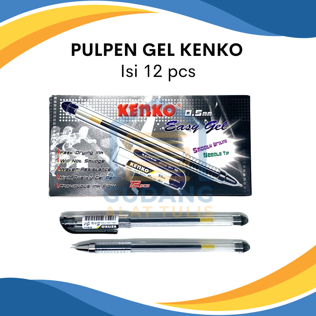 

PULPEN GEL KENKO (BEST SELLER) PER LUSIN