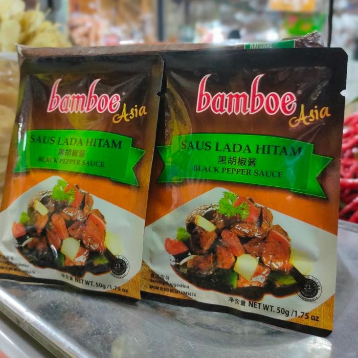 

PROMO! Bumbu Bamboe Asia Saos Lada Hitam