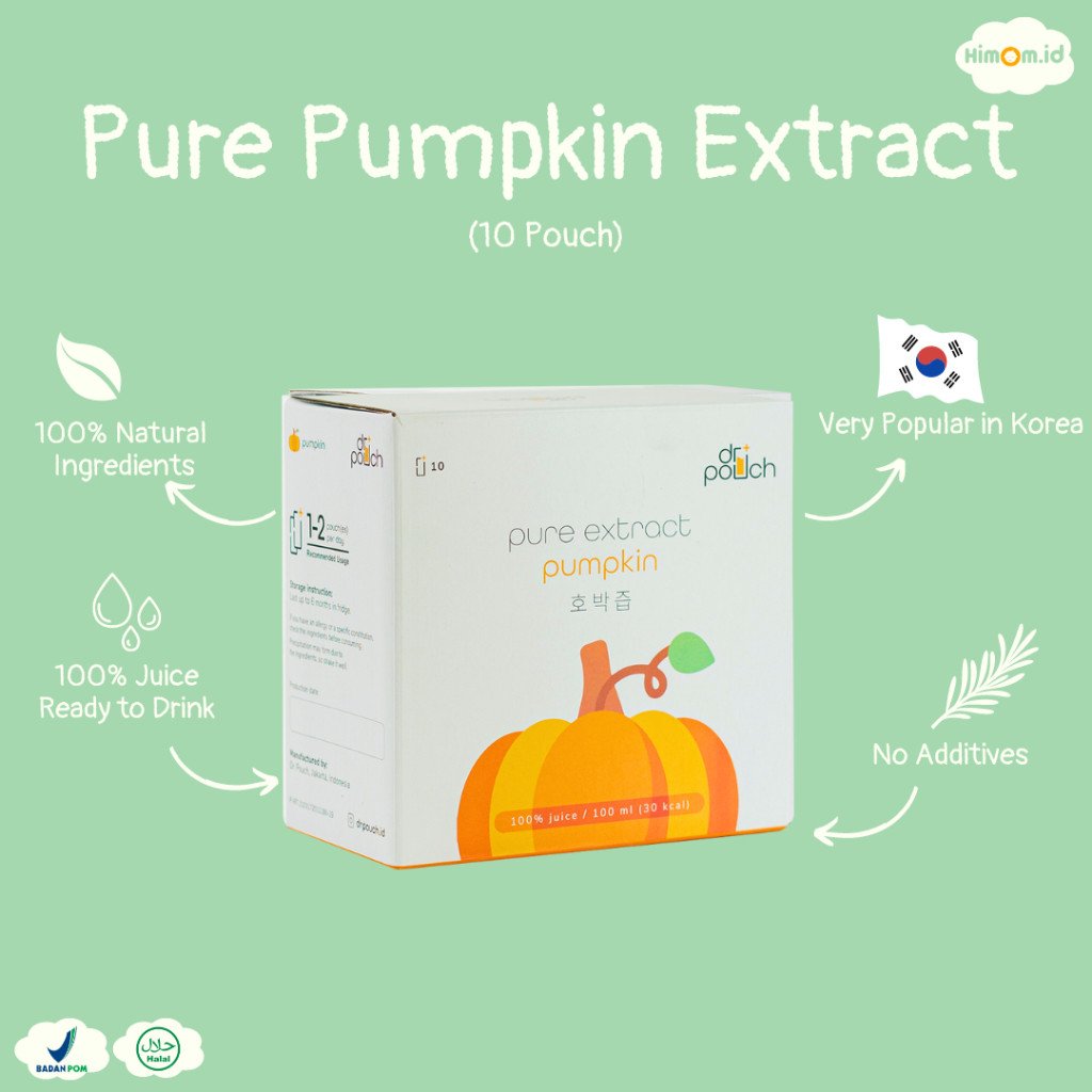 

SALE Drpouch - Korean Premium Pumpkin Extract - 10 Pouch - dr pouch