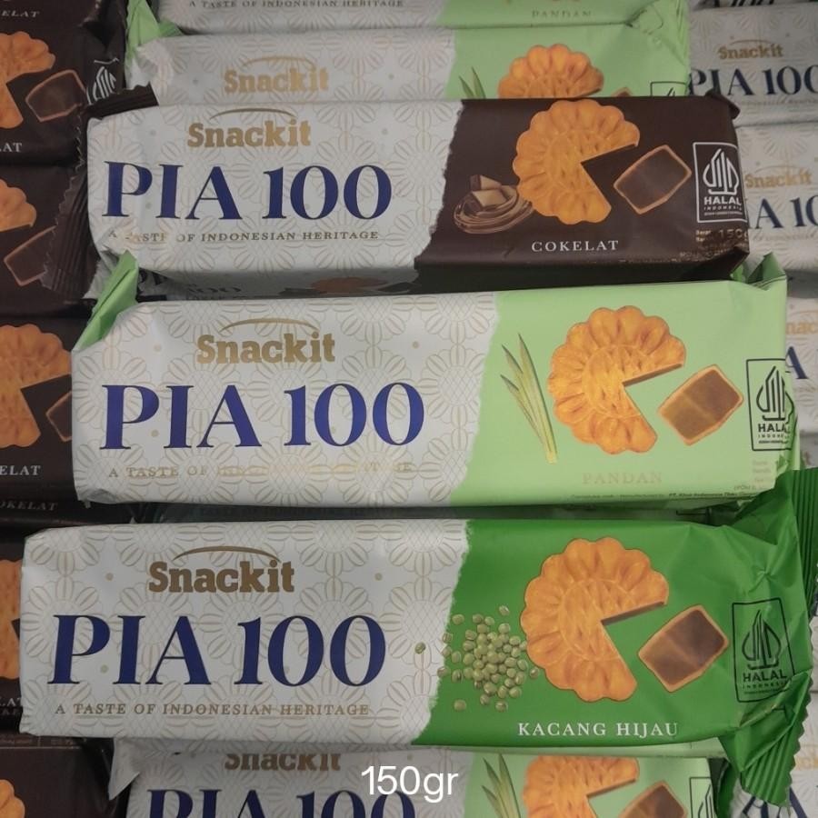 

Snack It Pia 100 Rasa Kacang Hijau / Coklat / Pandan 150gr / 75gr
