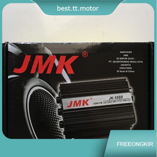 Ampli mobil AMPLIFIER MOBIL  DC 12V JMK  jk102D