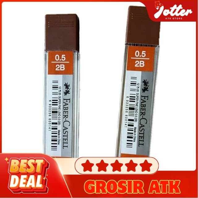 

(ECER) LEAD SUPERFINE 0.5 (2B) FABER CASTEL | Jotter Grosir ATK