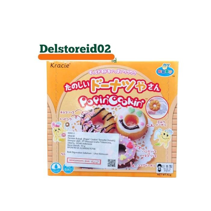 

Kracie popin cookin tanoshii donuts (permen bubuk) 41gram