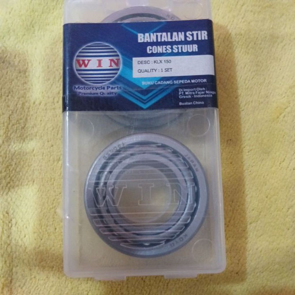 komstir klx 150/cones stuur klx 150/bantalan stir klx 150/win