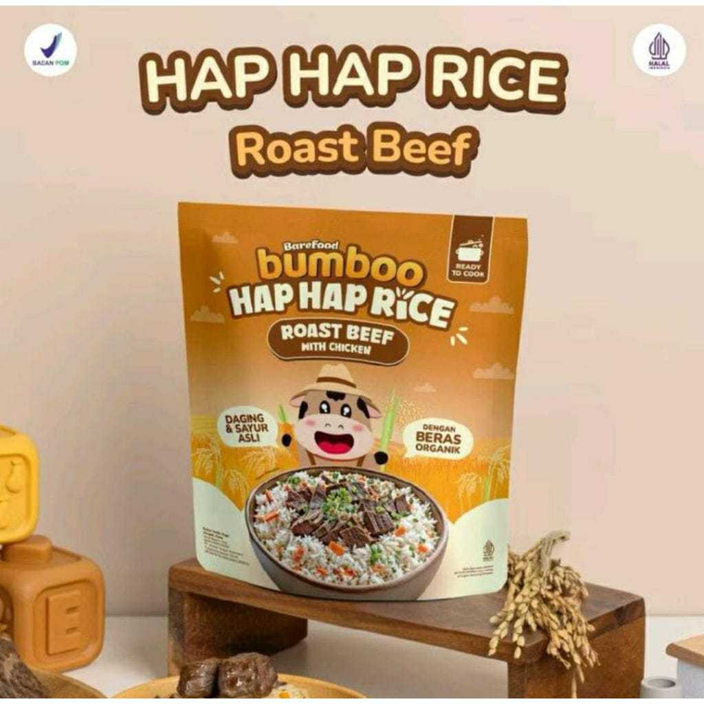 

BUMBOO - HAP-HAP ROAST BEEF WITH CHICKEN 180 GR