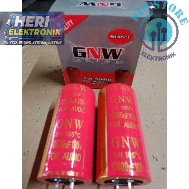Elco GNW 10000uf 100v sepasang