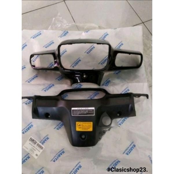 batok depan belakang honda astrea grand set hitam MIRIP ORI