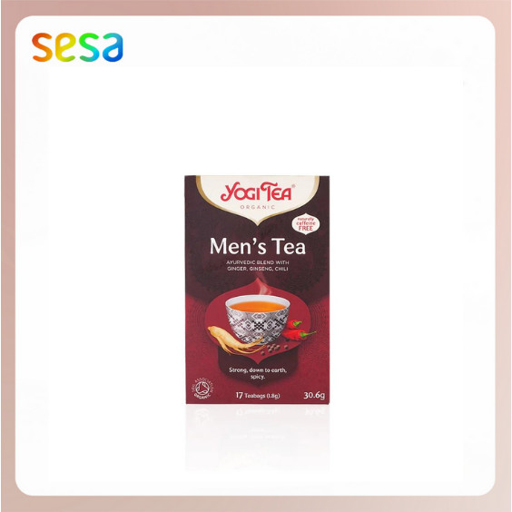 

YOGI TEA Organic Men's Tea 30.6gr - Bebas Kafein